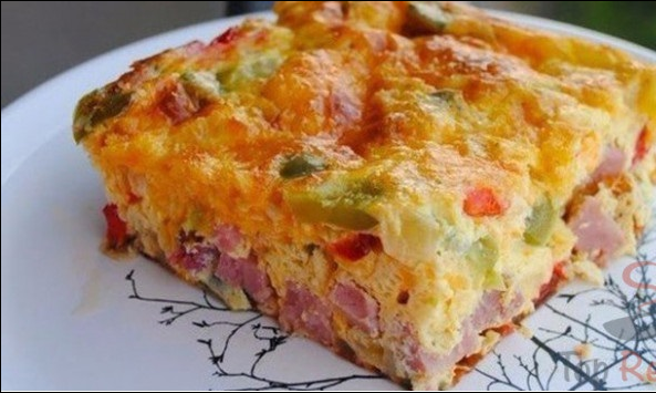 Schnelles Omelett aus dem Backofen