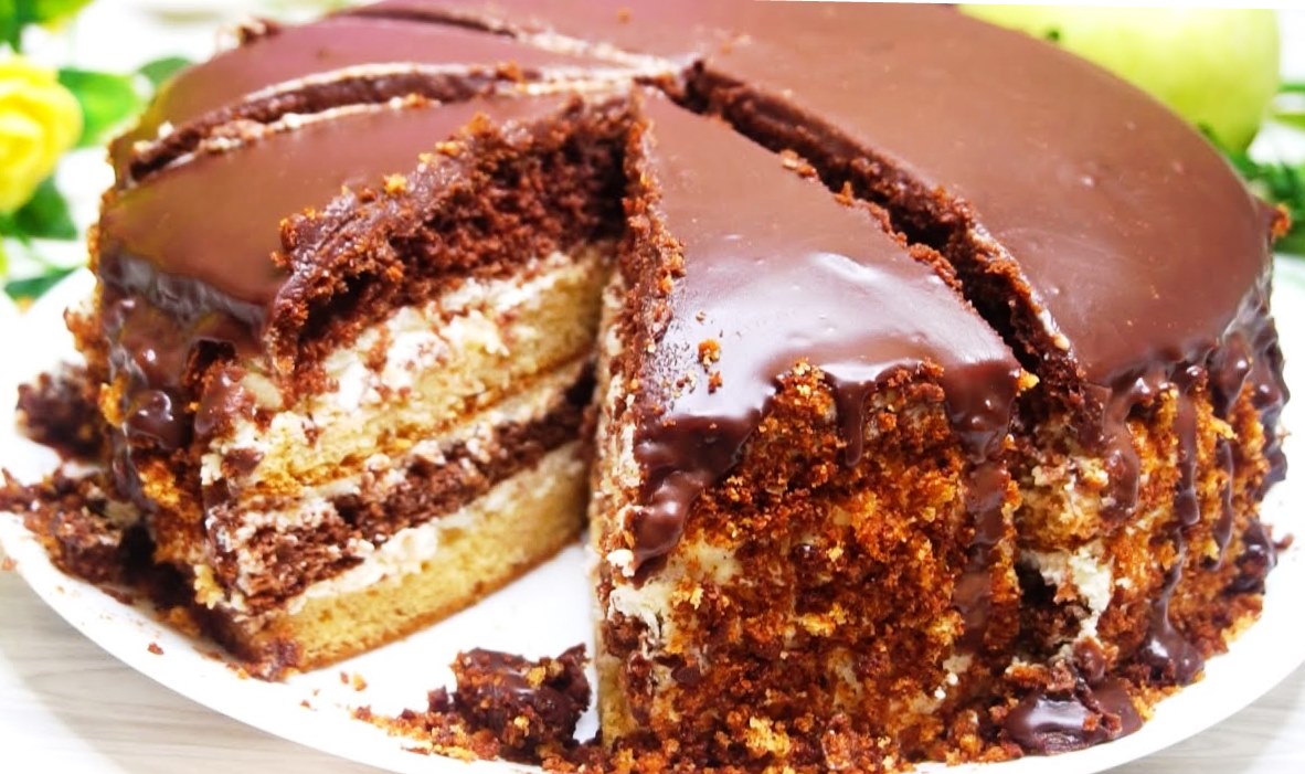 Schoko Nuss Torte, schnell & einfach gezaubert