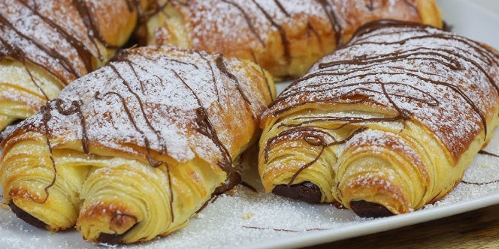 Schokohörnchen, die sich 2-3 Tage lang Frisch halten!