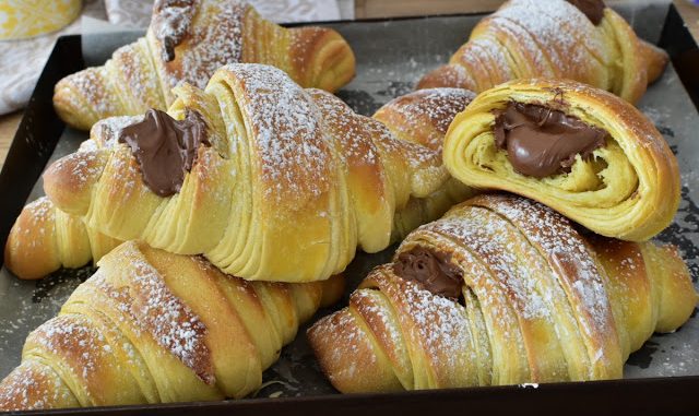 Schokohörnchen,halten 2-3 Tage Frisch!