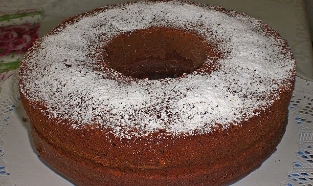 Schokoladen Sahne Rührkuchen