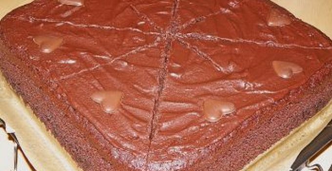 Schokopudding Kuchen
