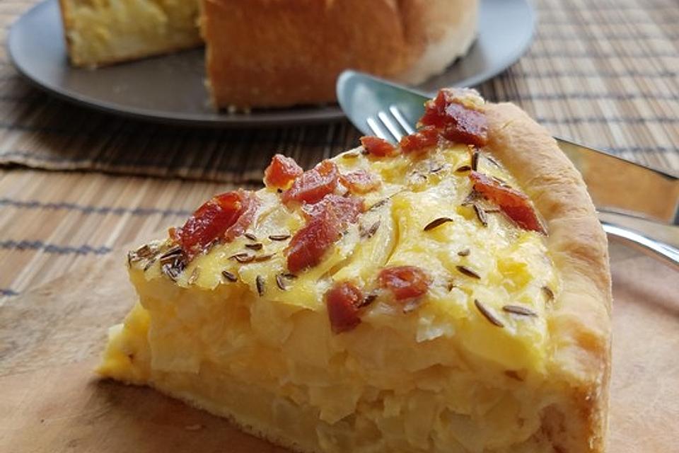 Schwäbischer Zwiebelkuchen