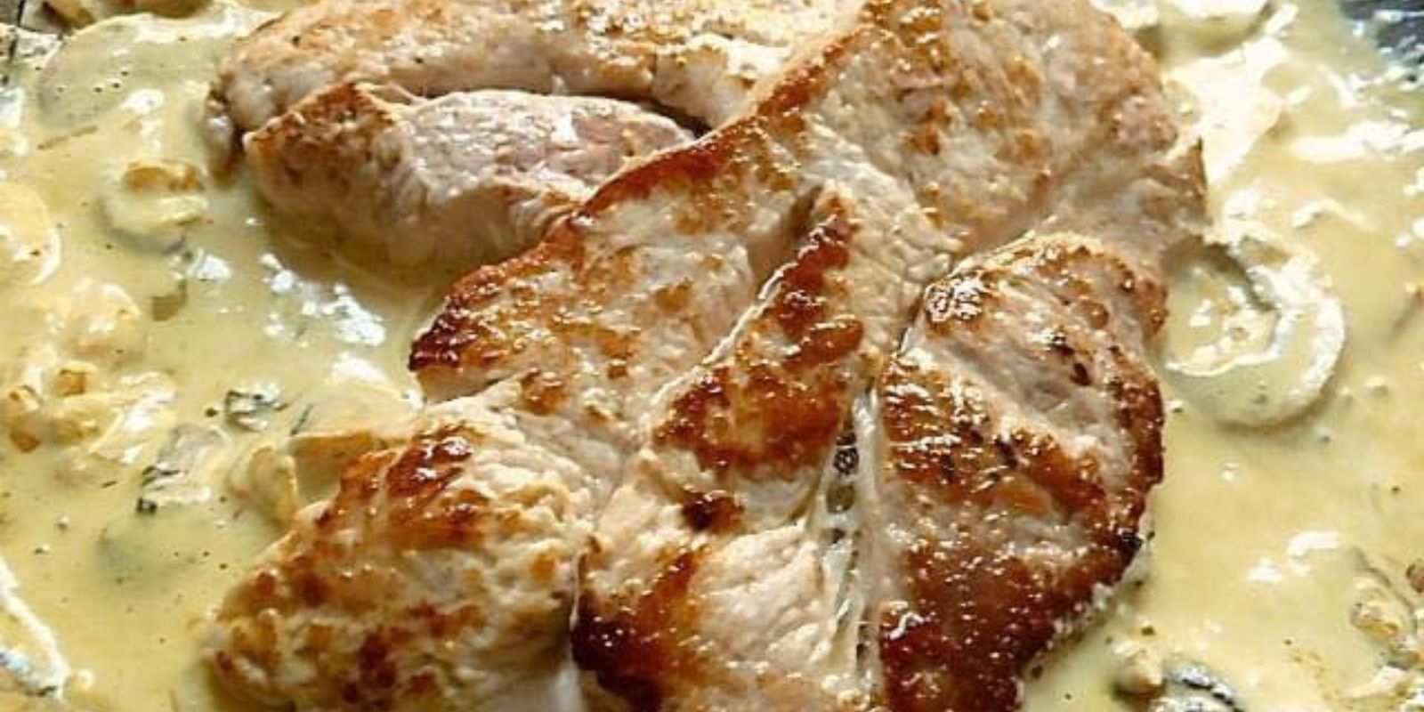 Schweinebraten in Senf-Sahne-Sauce: Einfach Super Lecker!