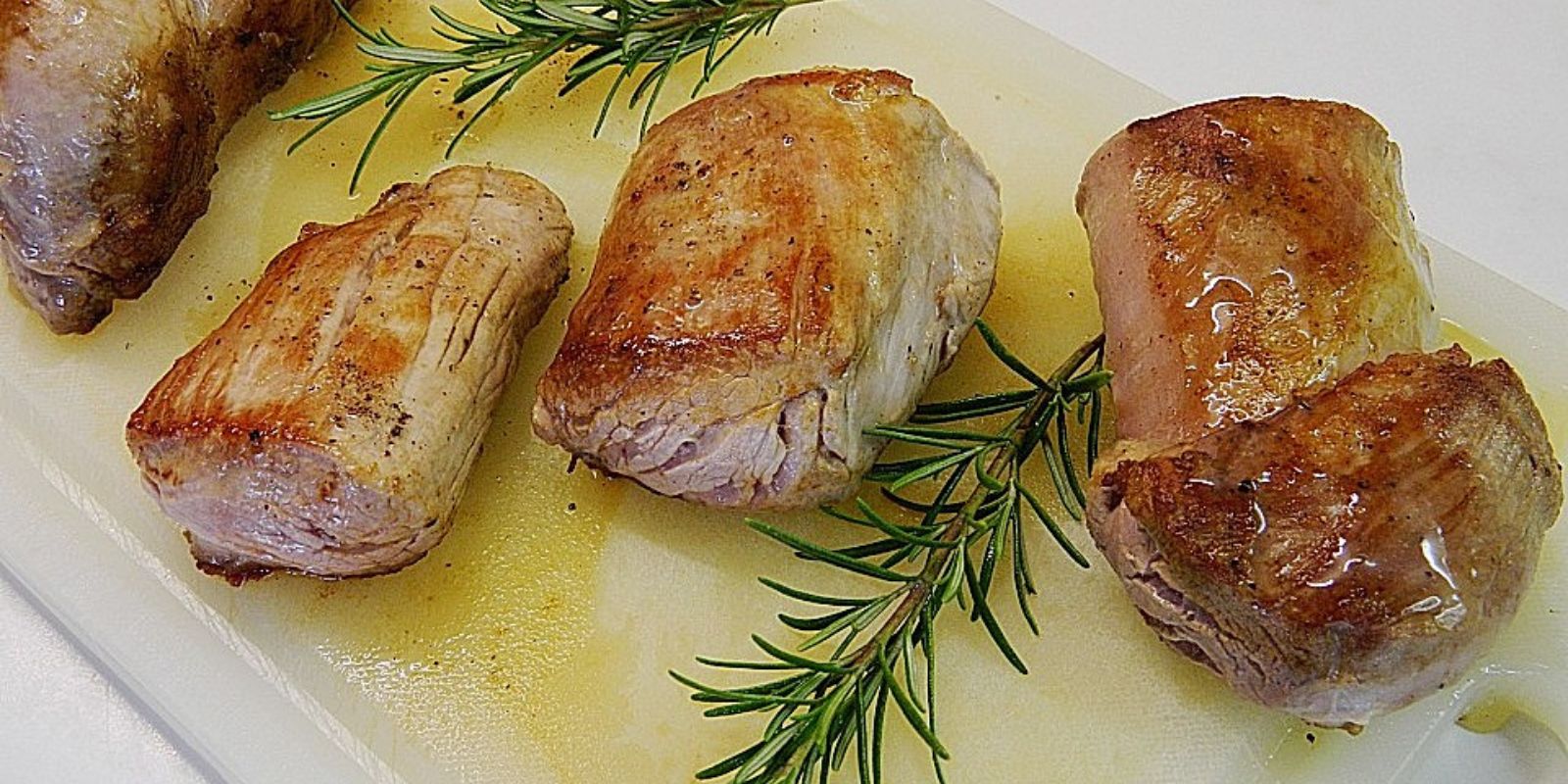 Schweinefilet mariniert