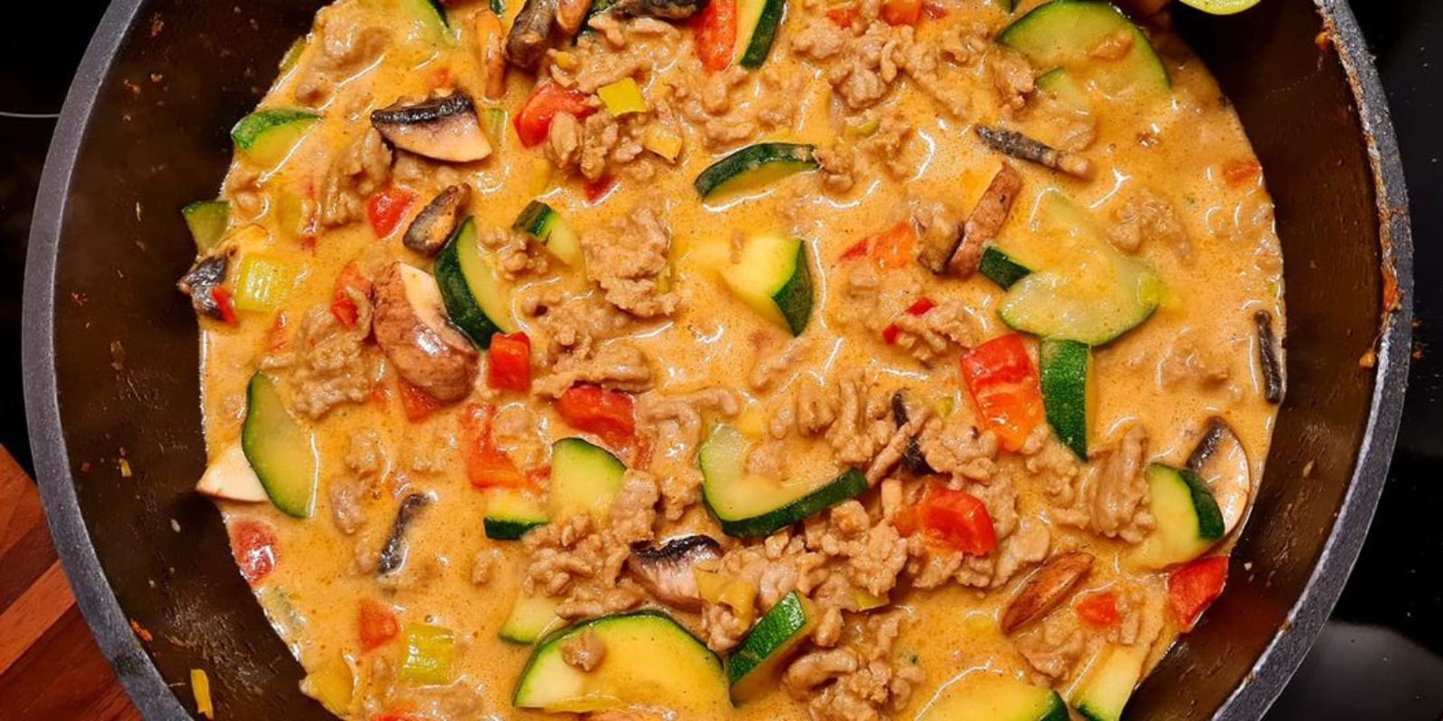 Selbst gemachtes Thai-Curry ich könnt mich reinlegen