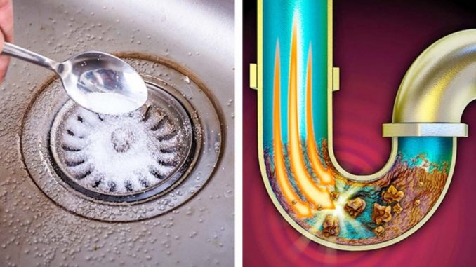 So reinigen Sie einen Abfluss in wenigen Minuten. Schnelle und günstige Methode