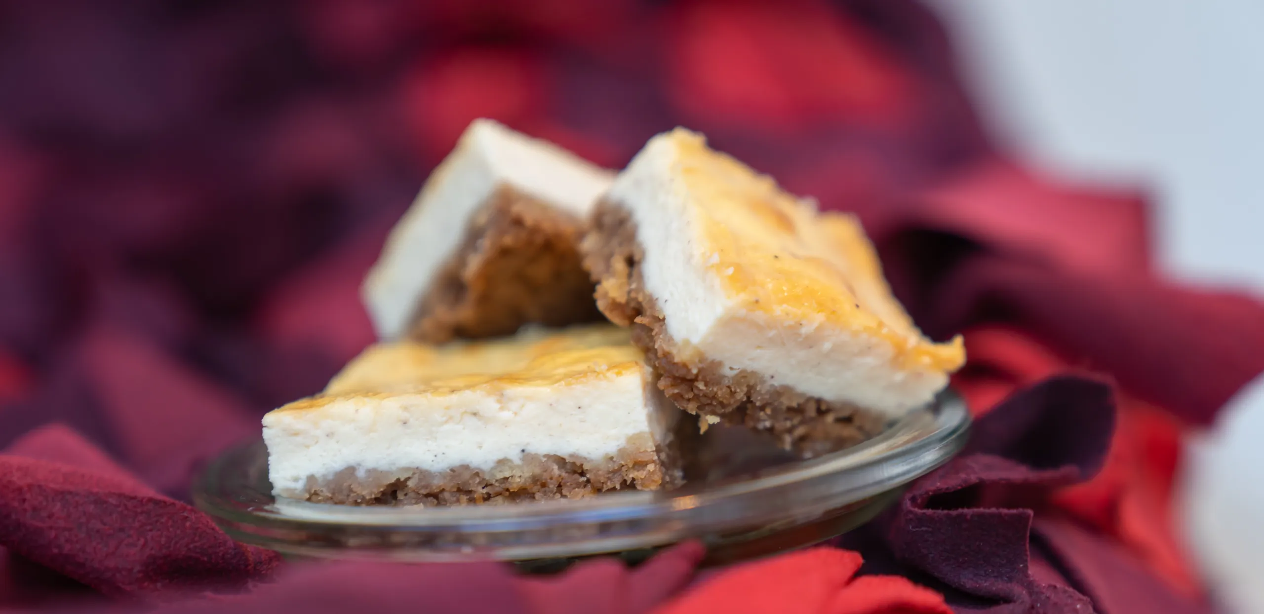 Spekulatius-Käsekuchenschnitten