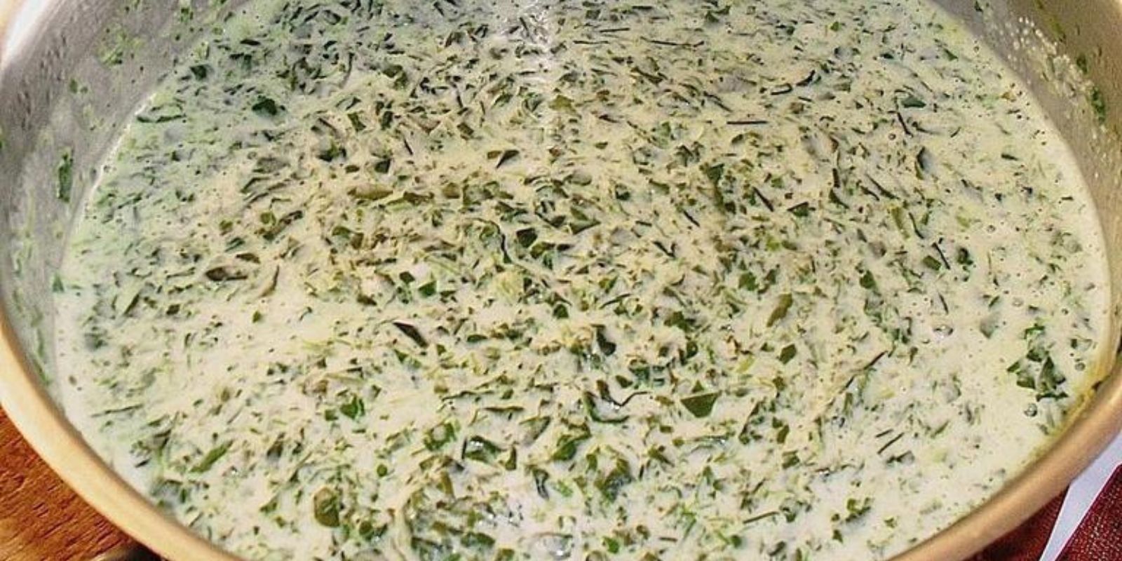 Spinat Frischkäse Soße, die beste Sauce der Welt