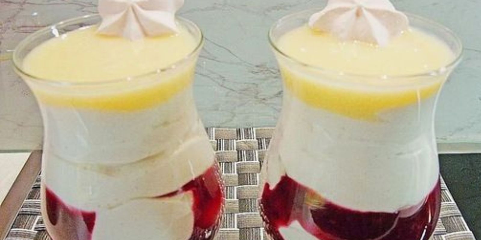 Suchtfaktor 1000, “Schlamm” Dessert mit Vanillepudding