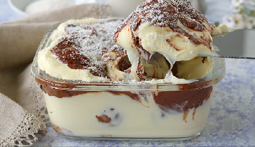 Tiramisu mit Nutella und Kokos, blitzschnell zubereitet !