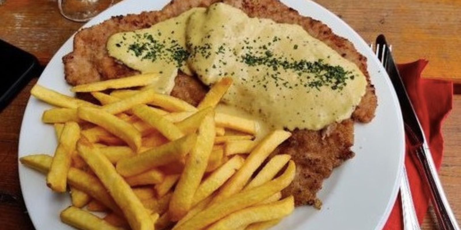 Tolles Gericht, geht immer! Schnitzel in Senfsoße