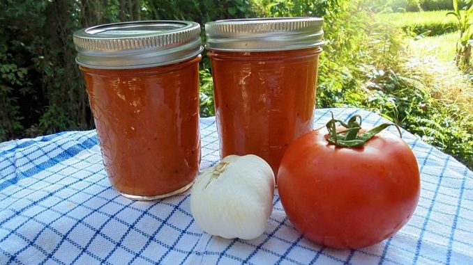 Tomatensauce aus ofengerösteten Tomaten