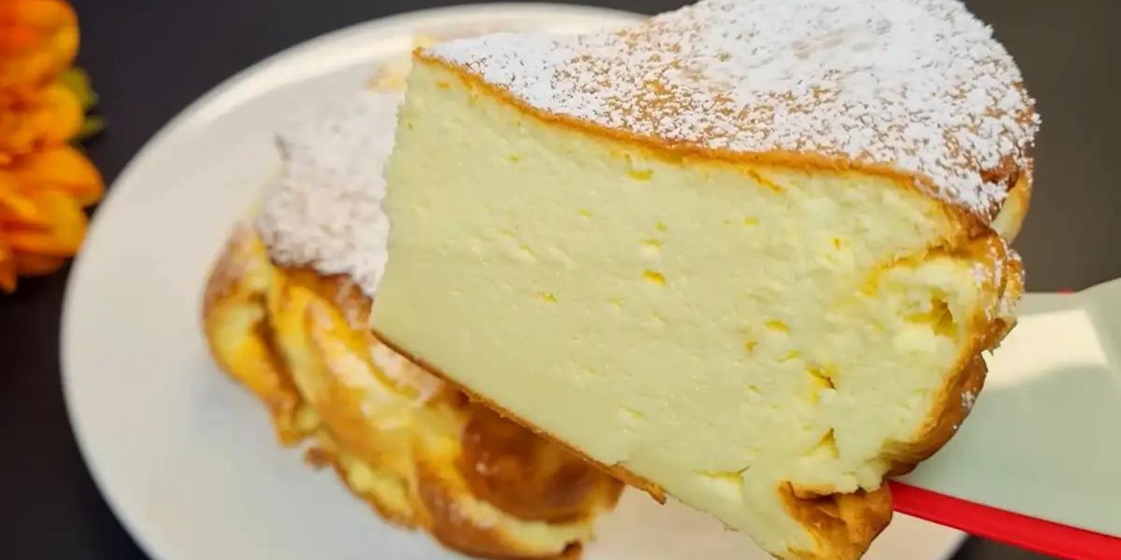 Ultracremiger Quarkkuchen ohne Boden in 3 Minuten alles zusammengerührt