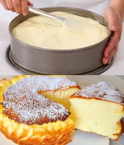 Ultracremiger Quarkkuchen ohne Boden in 5 Minuten im Ofen: Ich backe Käsekuchen nur noch So!