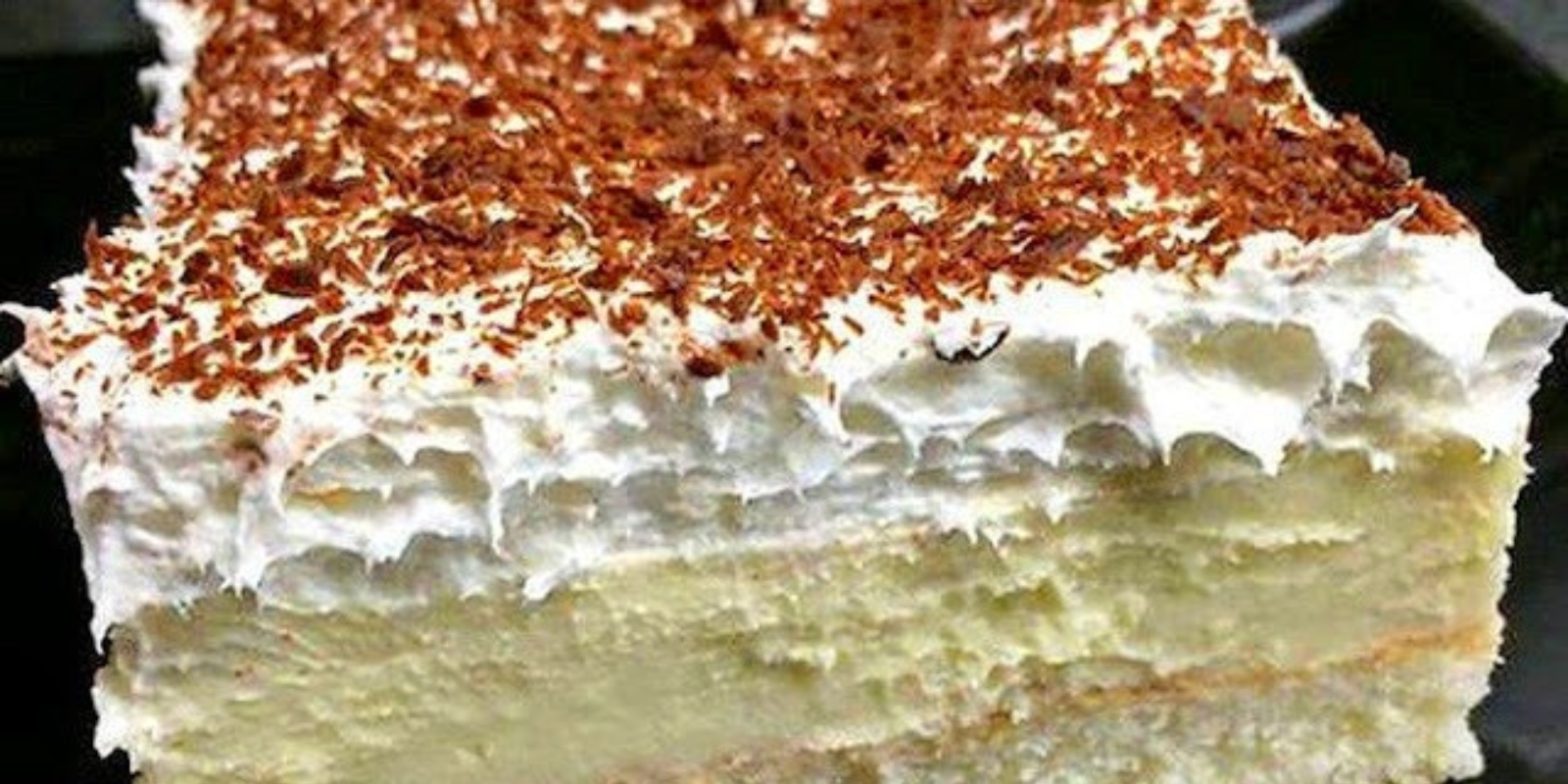 Vanillecreme Kuchen ohne Backen