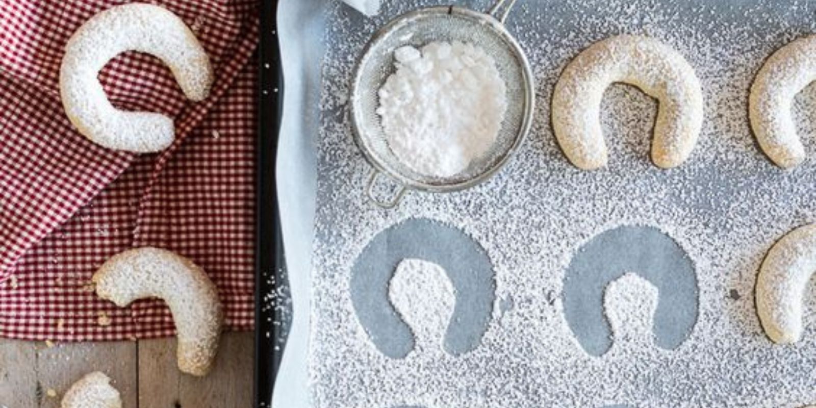 Vanillekipferl: Zarte, mürbe Weihnachtsplätzchen