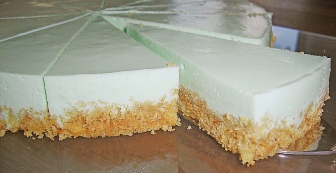 Waldmeister – Philadelphia – Torte