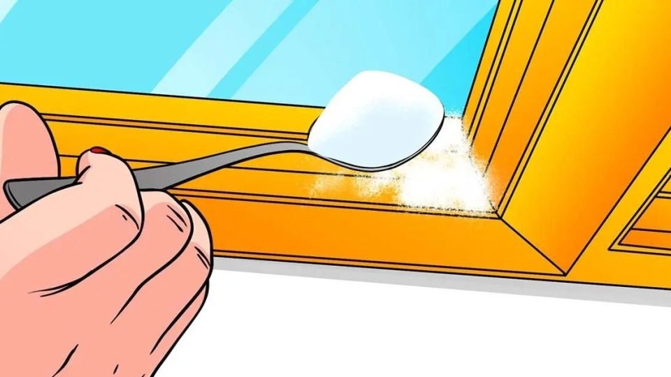 Warum Natron auf Fensterecken kleben? Der Trick, der Ihnen Ärger erspart