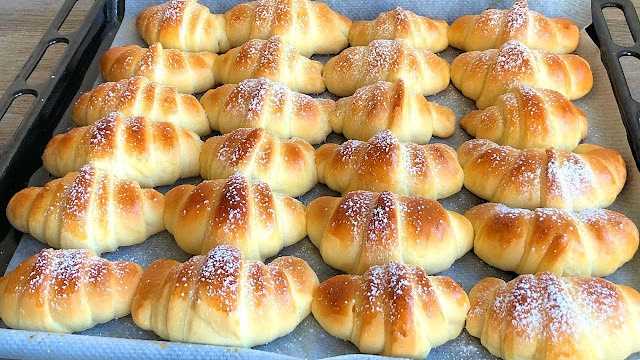 “Watte” Hörnchen, super weich und fluffig!