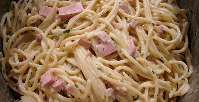 Weltbester Spaghettisalat
