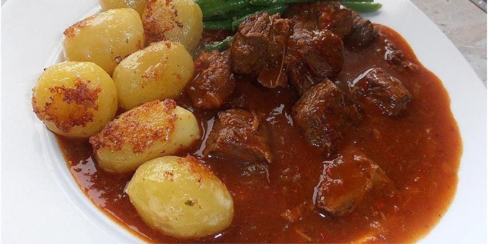 Wie ich das liebe, mhmmmmm! Brauhaus Gulasch: Herzhaft-leckeres Gulasch mit Bier