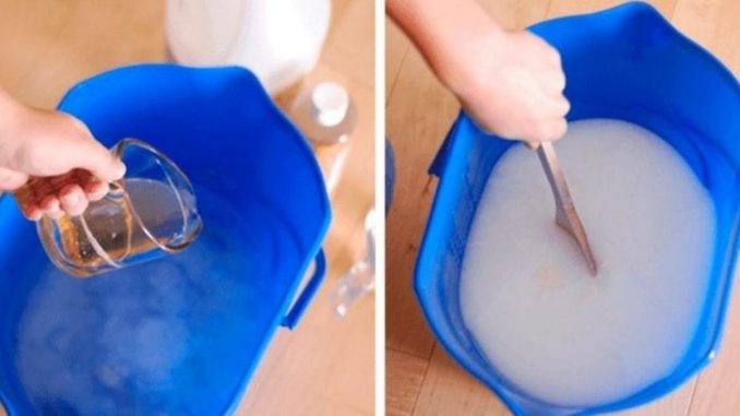 Wie man Böden parfümiert und sie glänzend und sauber macht