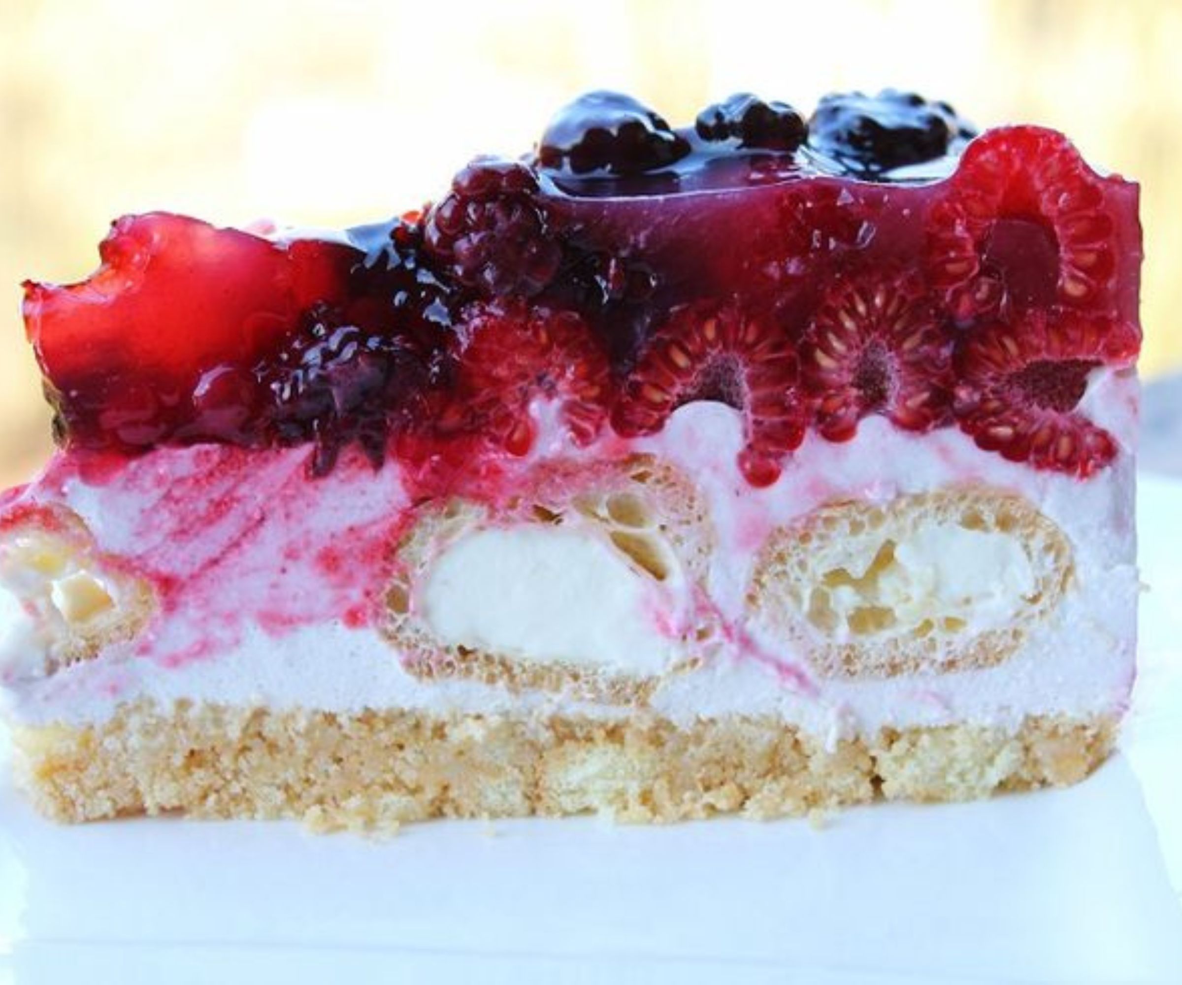 Windbeuteltorte ohne Backen: Ein Traum aus luftiger Leichtigkeit