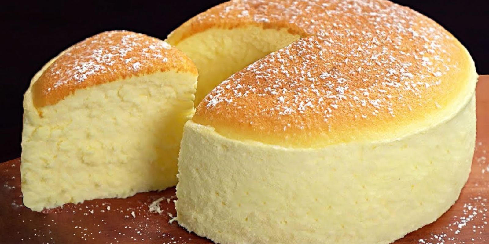 Wolkenkuchen mit joghurt