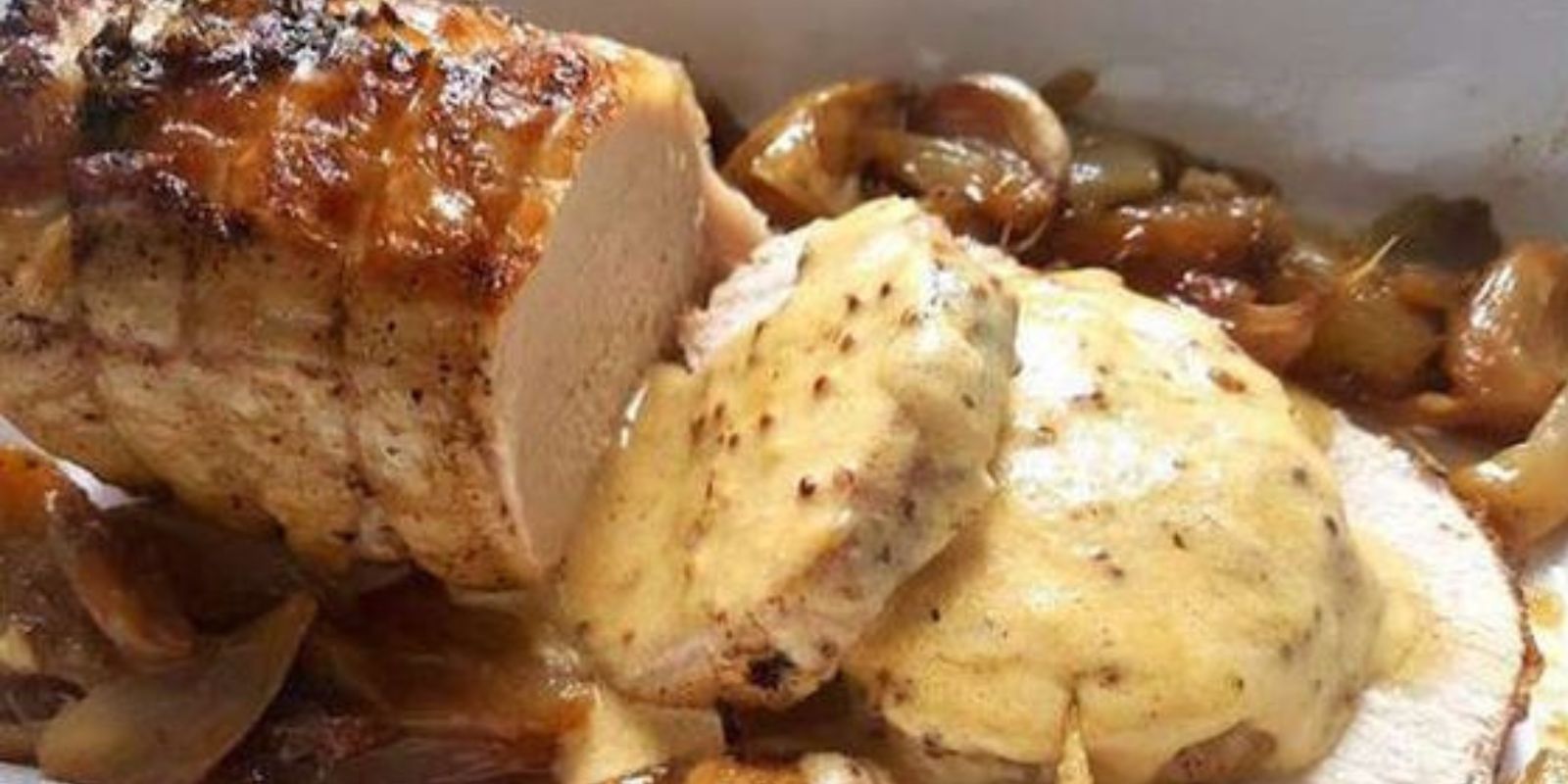 Zarter Filetbraten in Frischkäse-Senfsauce – Eine Symphonie der Aromen!