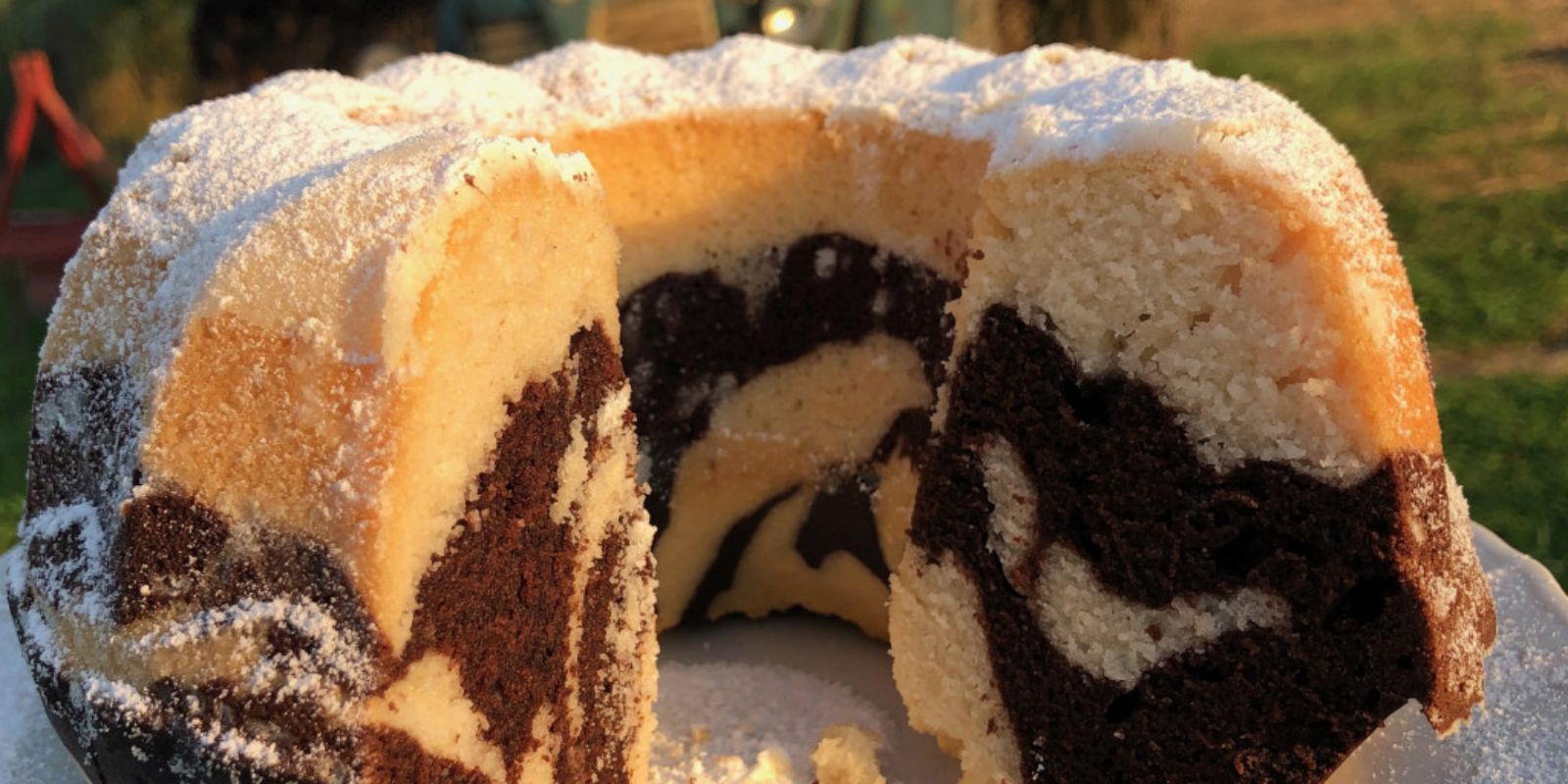 Zaubergugelhupf ohne Eier und Milch