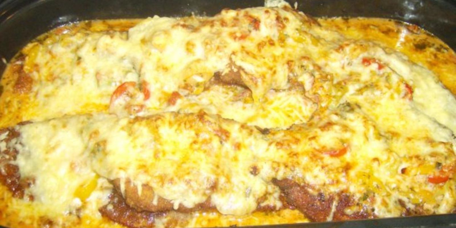 Zigeuner Schnitzel aus dem Ofen