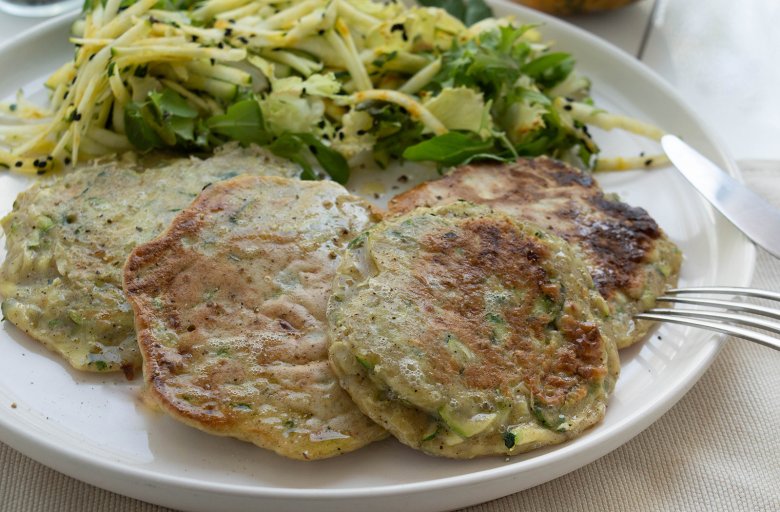 Zucchini-Apfel-Rösti