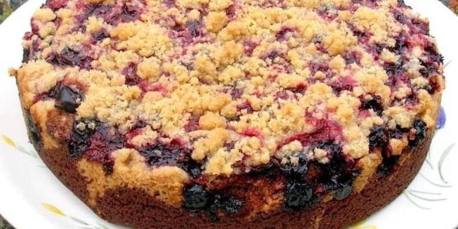 Zwetschgenkuchen mit Zimtstreuseln