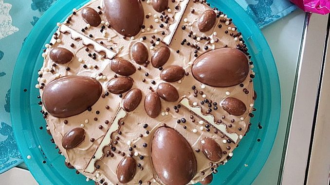 Überraschungsei Torte
