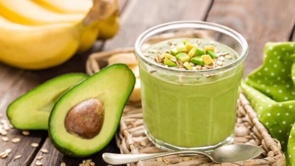 Smoothie hausgemachte Avocado