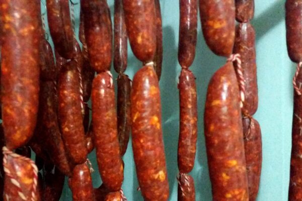 Hausgemachte chorizo