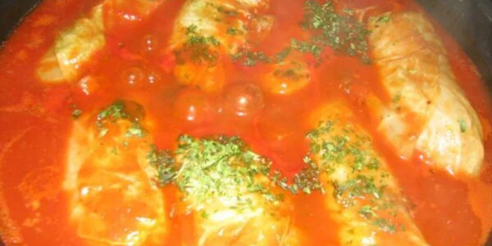 geschmorte Kohlrouladen , sehr lecker!