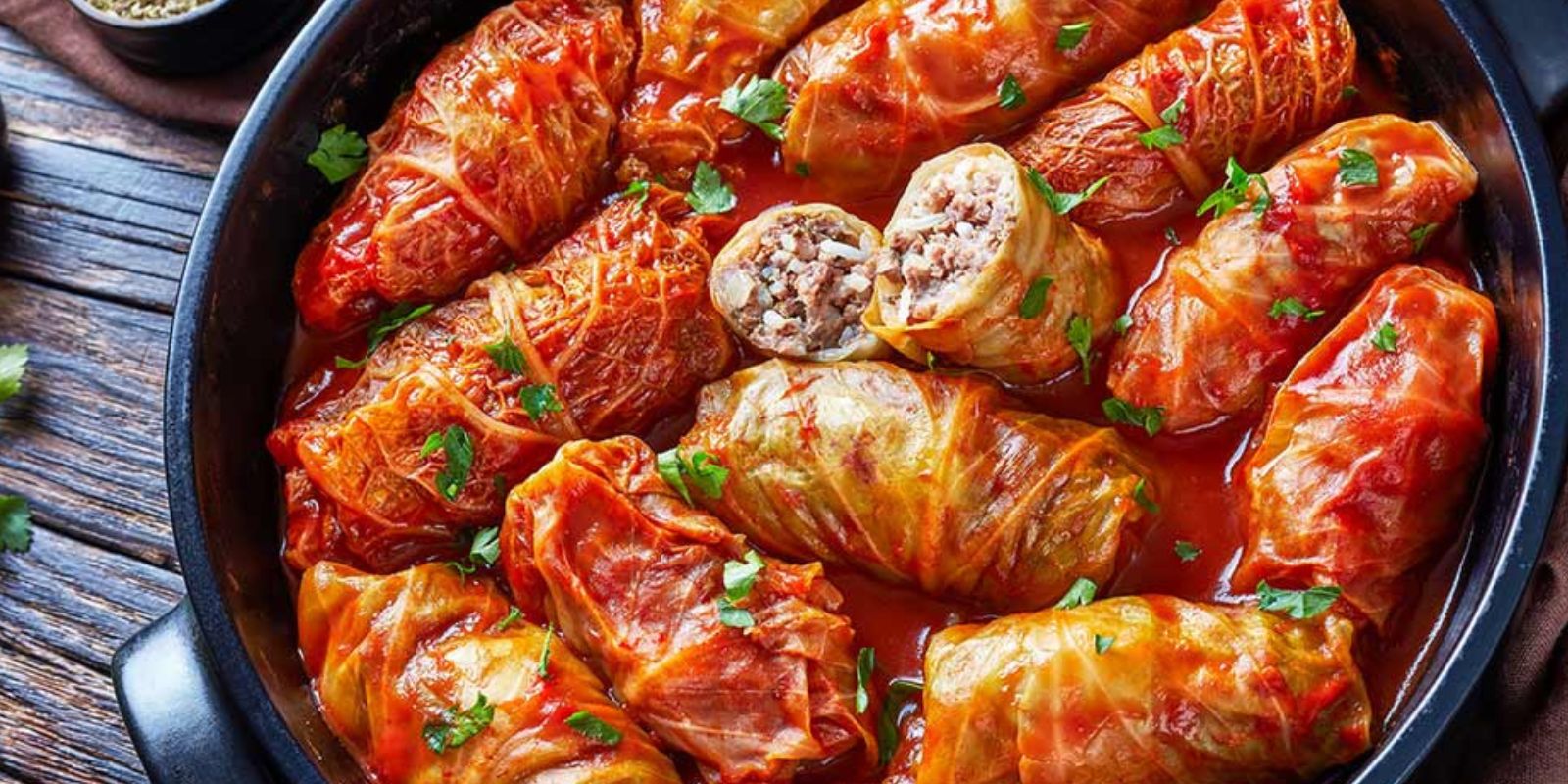 geschmorte Kohlrouladen