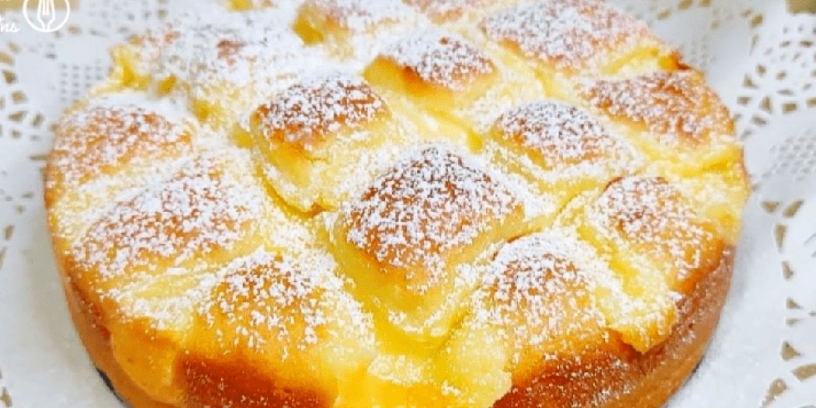 pfelkuchen mit Vanillepudding