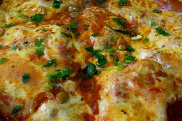 Bife à parmegiana da vovó bem suculento e perfeito para o almoço em família