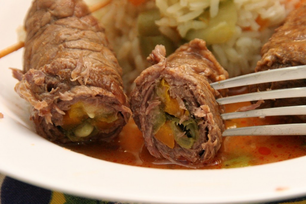 Bifes à  rolê a  Moda do Chefe