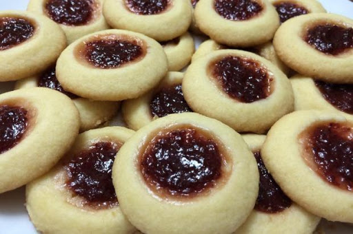 Biscoitinhos Suecos com Geléia