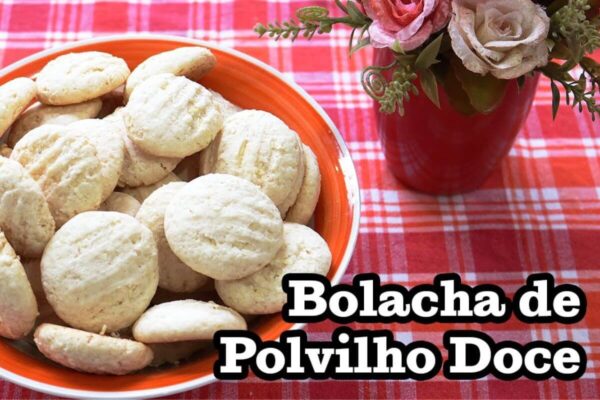 Bolacha de polvilho doce que rende bastante para você fazer e guardar para servir a semana
