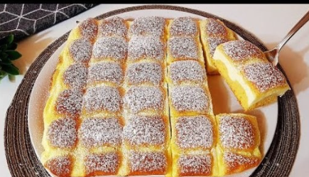 Bolo Chiquinho feito em 15 minutos, docinho e cremoso, adoro levar em viagem.