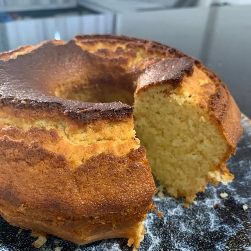 Bolo Fofinho  Com Creme de  Leite: Receita  Tradicional da Vovó