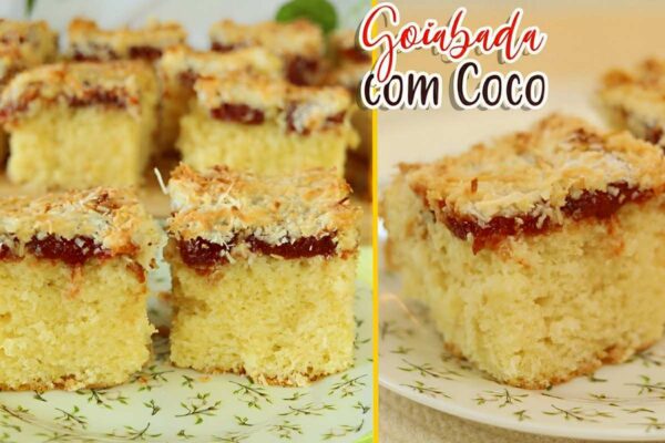 Bolo cocada com goiabada: a combinação perfeita para o seu lanche da tarde