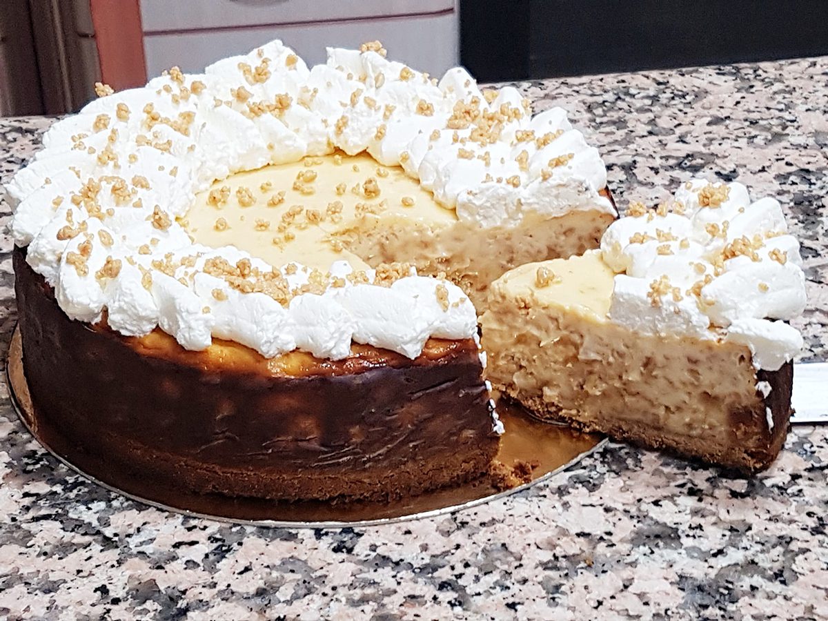 Cheese and nougat cake with thermomix