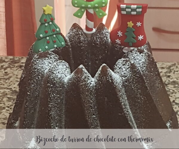 Chocolate nougat cake with thermomix