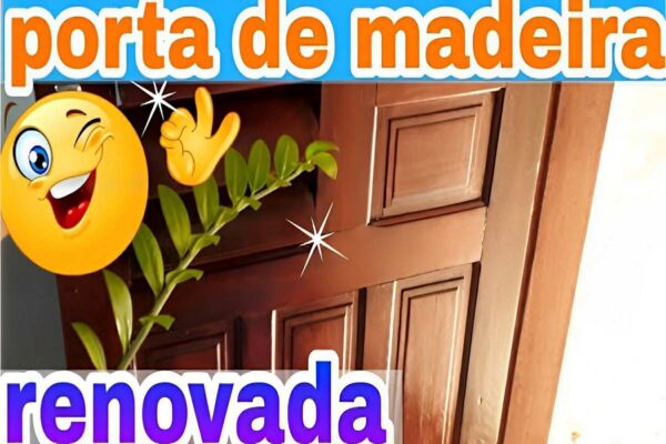 Como dar brilho em porta de madeira e deixá-la como nova